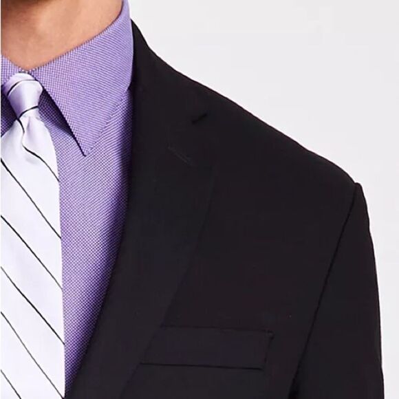 Kenneth Cole Reaction
Men's Ready Flex Slim-Fit Suit black 36 reg 29W NWT - Picture 5 of 12